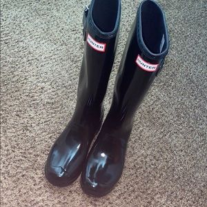 Hunter boots size 7